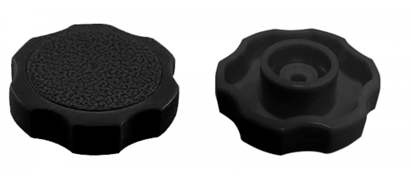 Sterngriffhauben schwarz