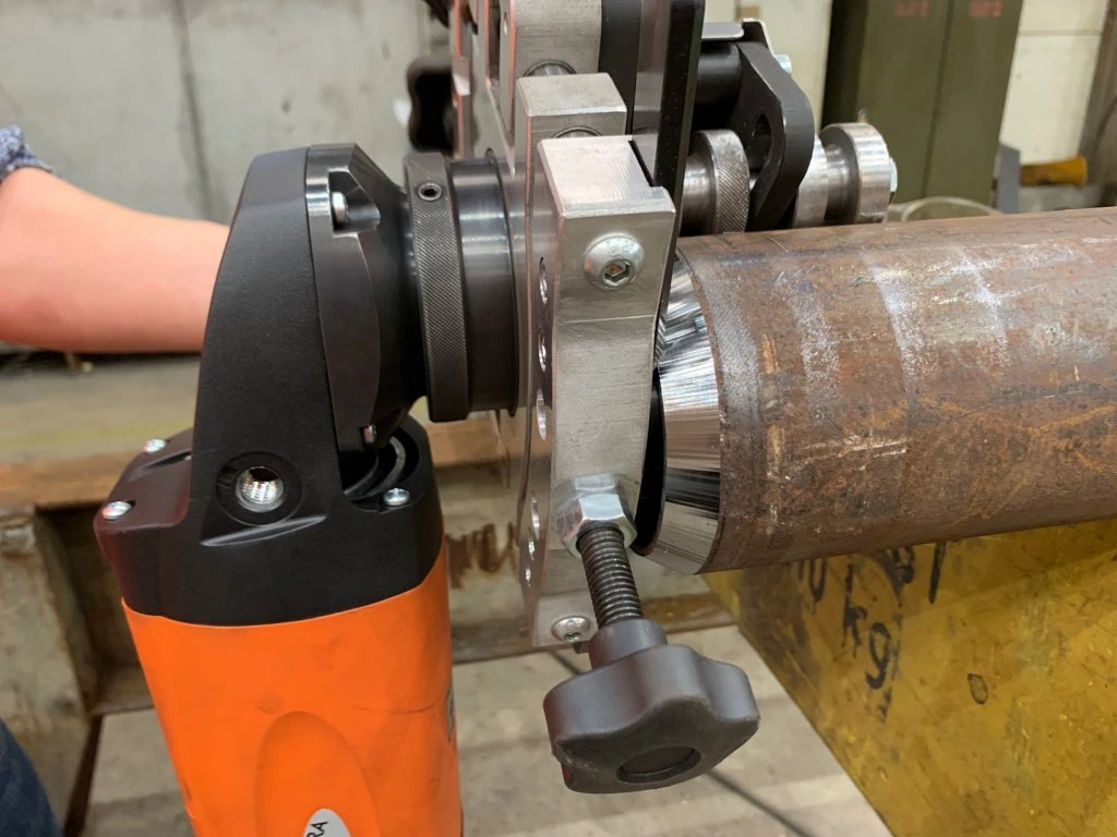 N.KO Anfasmaschine B15 ELECTRA + XPIPE Rohranfassystem