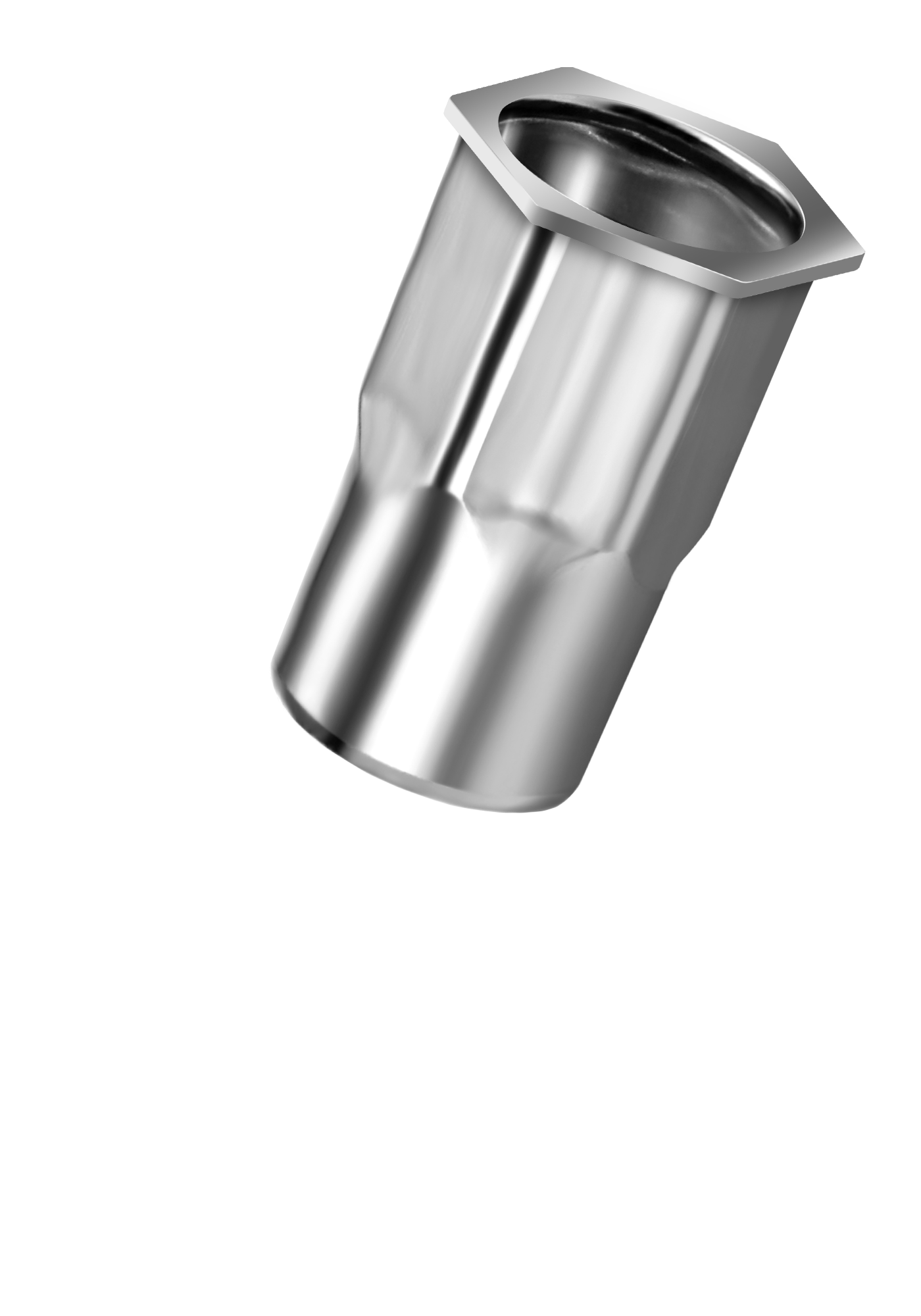 Q-Nut Blindnietmutter Edelstahl A2 Teilsechskant kleiner SK offen