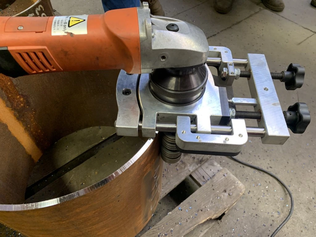 N.KO Anfasmaschine B15 ELECTRA + XPIPE Rohranfassystem