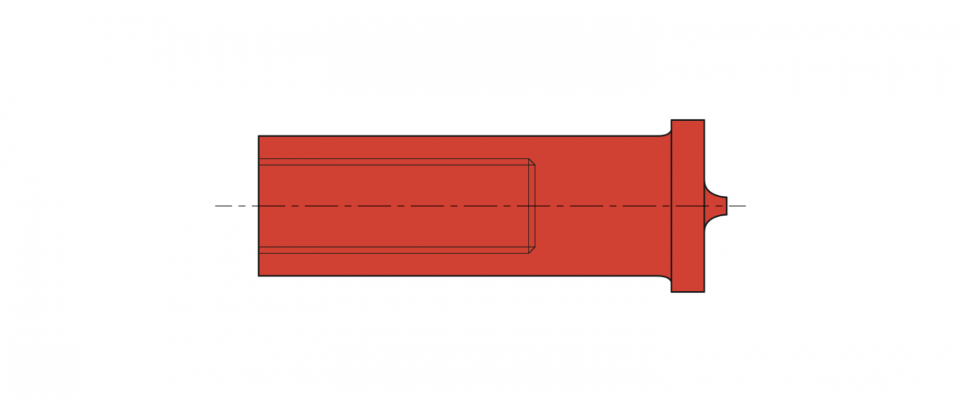 Innengewinde Schweissbolzen Edelstahl A2-50