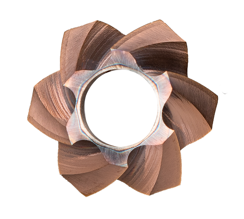 Bevel Mite Fräskopf 3.0 Tisinos®-Beschichtung 30° max Frästiefe 6 mm