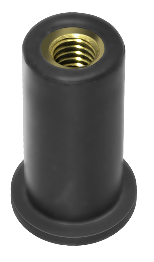 Q-Rub-Nut Gummi-Blindnietmutter, E.P.D.M.