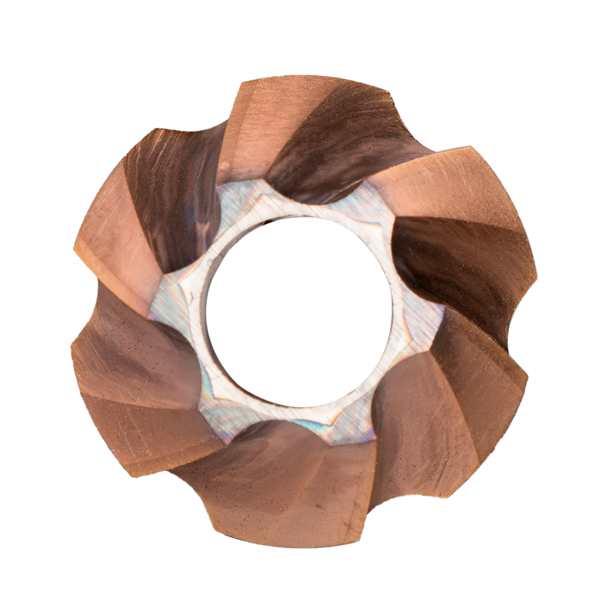 Bevel Mite Fräskopf 3.0 Tisinos®-Beschichtung 45° max Frästiefe 6 mm