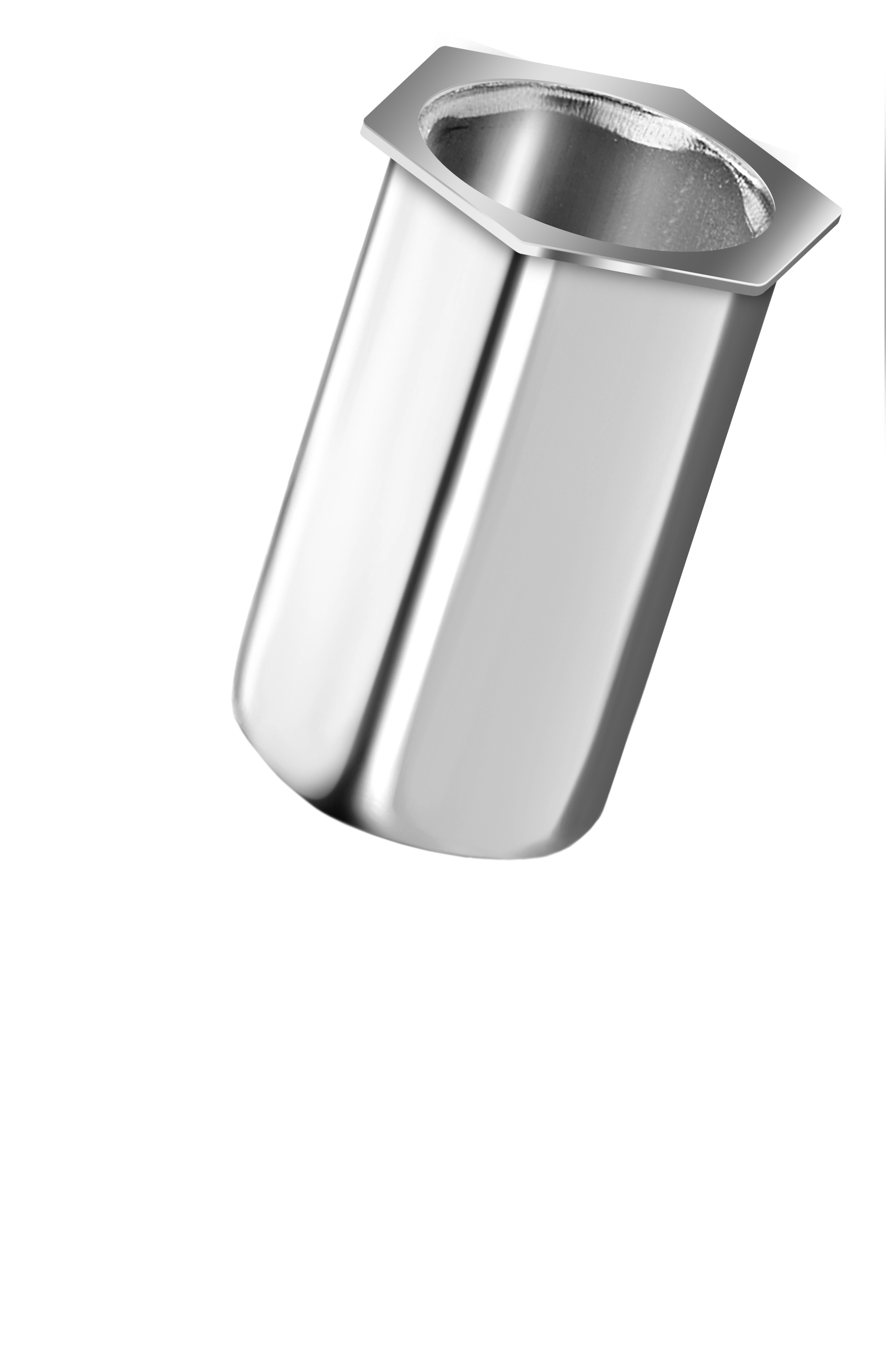 Q-Nut Blindnietmutter Stahl Vollsechskant kleiner SK offen