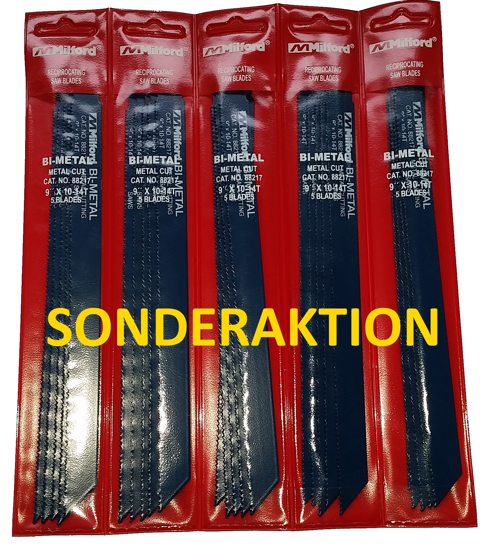 Orig. Milford-Säbelsägeblätter für Metall
