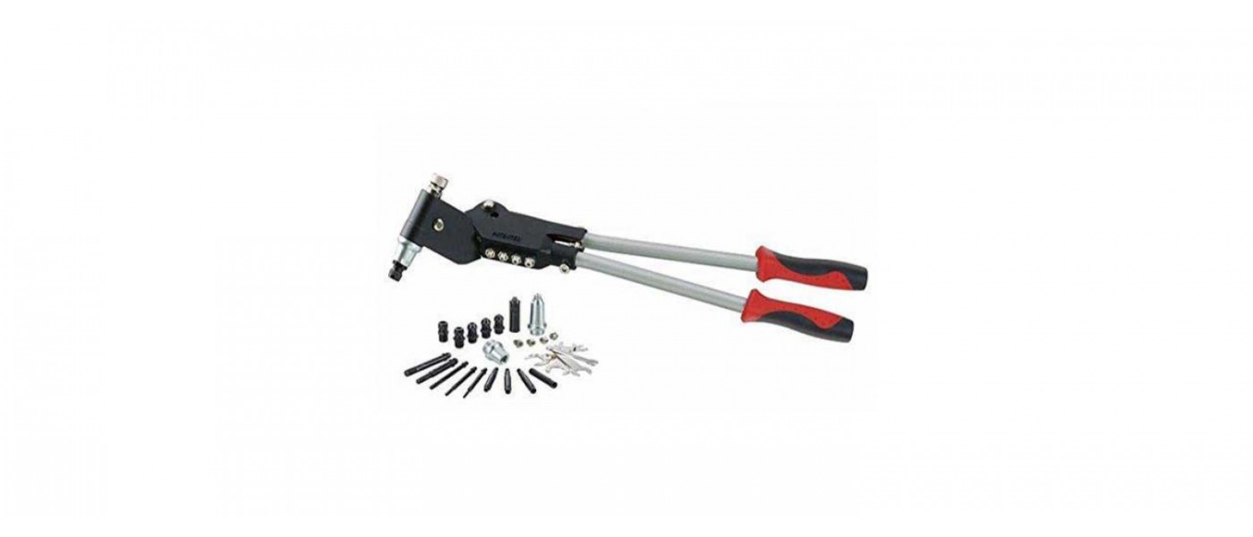 Hand-Blindniet- und -Mutterngerät mit 360° Drehkopf Typ H9-3