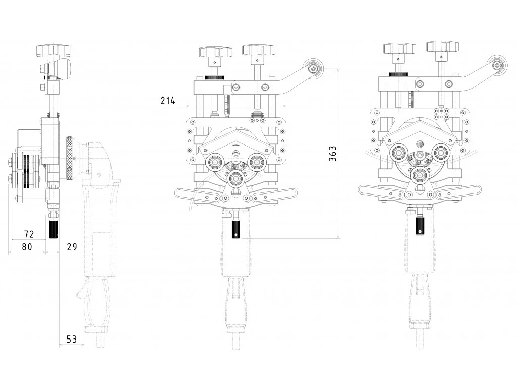 Xpipe Rohranfassystem - Zubehür für B-Line Maschinen
