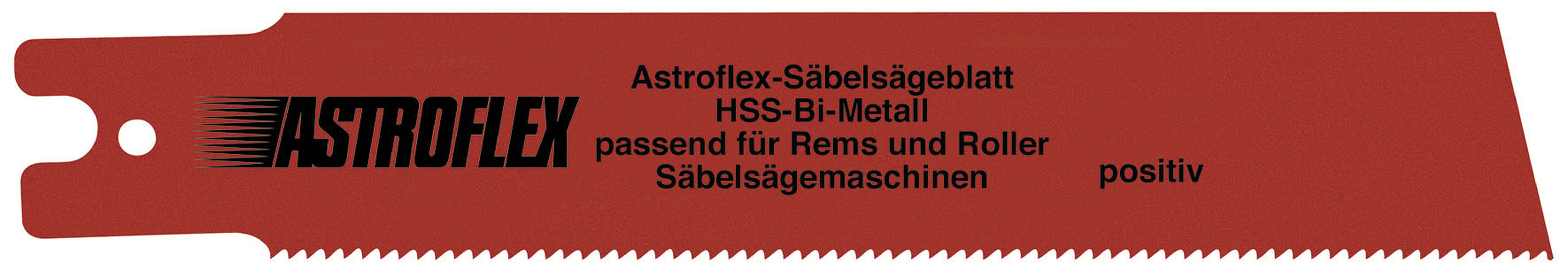 Astroflex Säbelsägeblatt passend für Rems-Roller