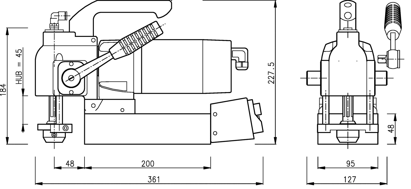 ALFRA Rotabest Metallkernbohrmaschine V 32