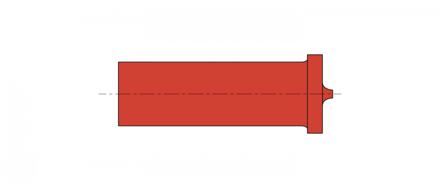 Stift Schweissbolzen Edelstahl A2-50
