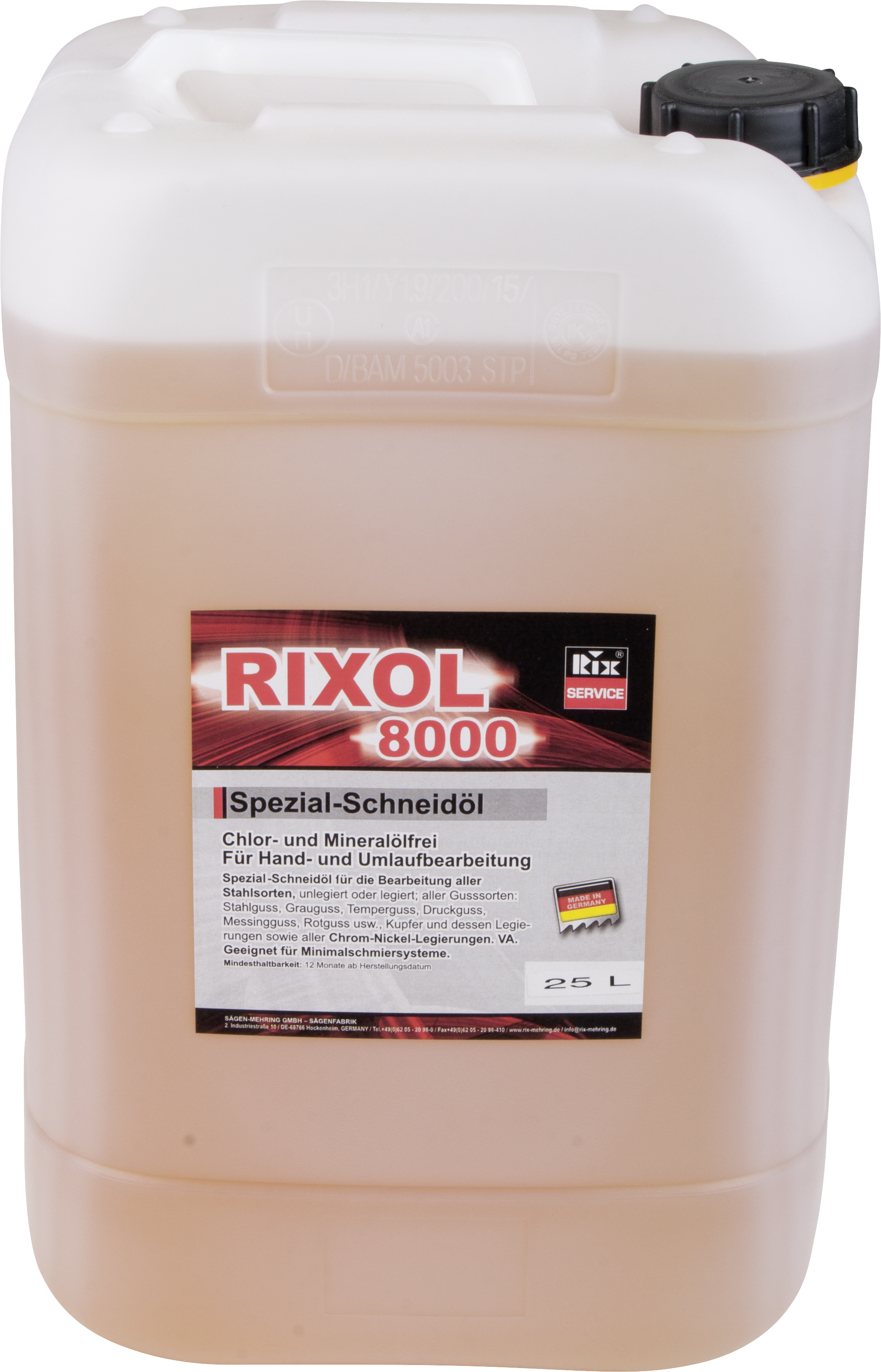RixOL 8000 Kühlmittel