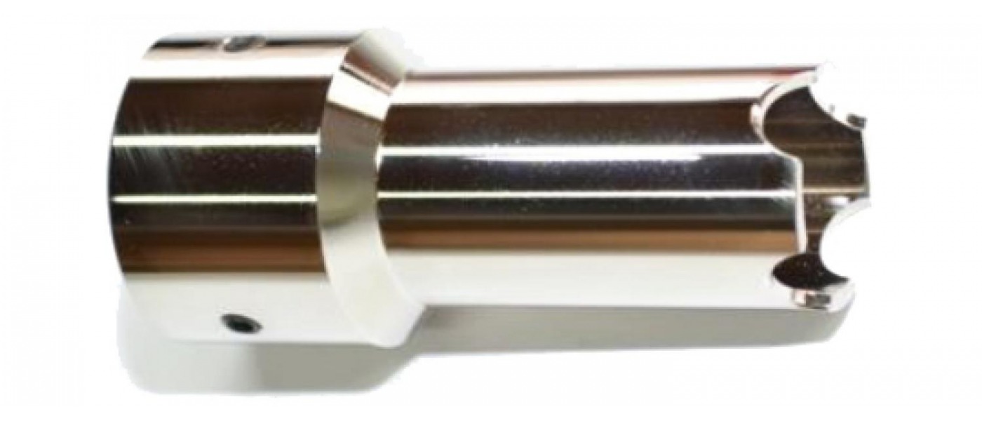 Schutzgasrohr øi32x79 abgesetzt